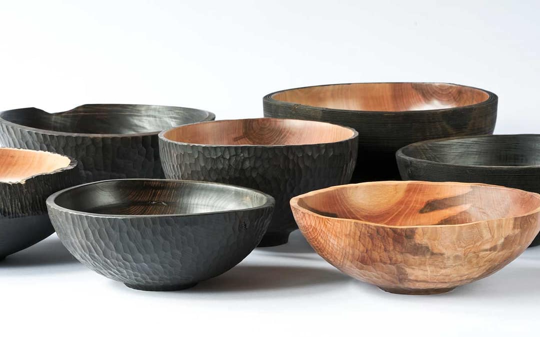 What is ebonised wood?