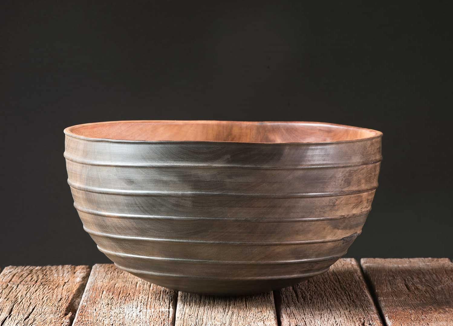 Ribbed-Pohutukawa-Bowl-No603