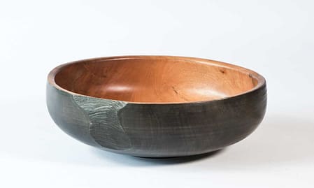 Ebonised Pohutukawa Bowl No432