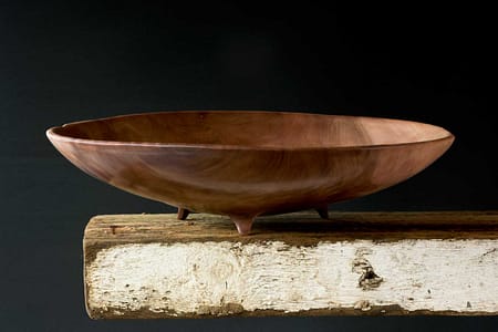Large Three Legged Pohutukawa Bowl No578