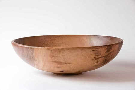 Large Pohutukawa Wooden Bowl No600