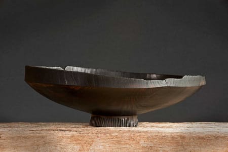 Black Burnt Bowl No646
