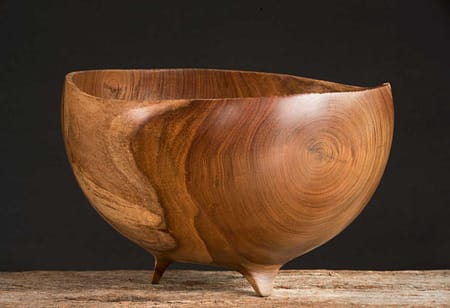 Pohutukawa Wooden Bowl No644