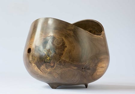 Puriri Wooden Vessel No386
