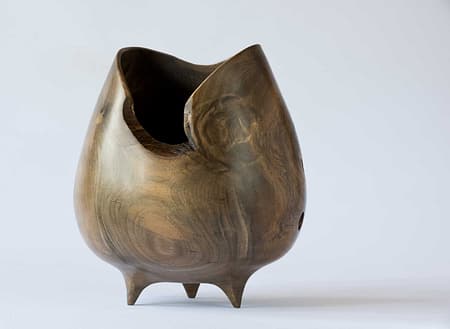 Puriri Wooden Vessel No385