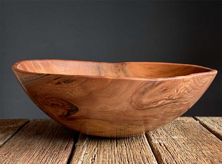 Pohutukawa wooden bowl No717