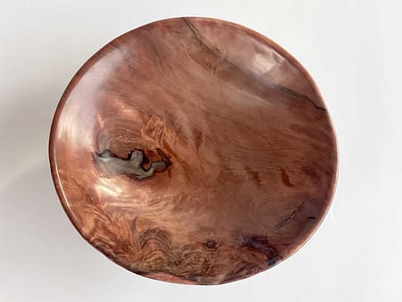 Pohutukawa Bowl with 3 feet No712