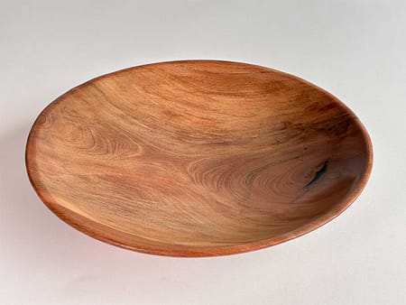 Pohutukawa wooden platter No716