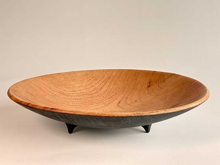 Three-Legged Wooden Bowl No732