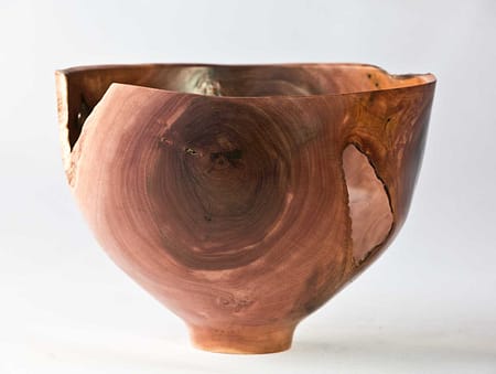 Display Wooden Vessel No357