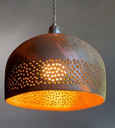 Wooden Pendant Light Shade LS30