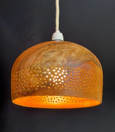 Wooden Pendant Light Shade LS23