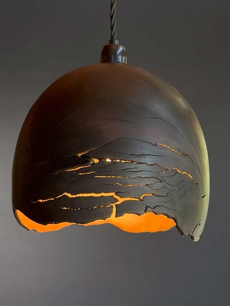 Pohutukawa Wooden Light Shade LS27