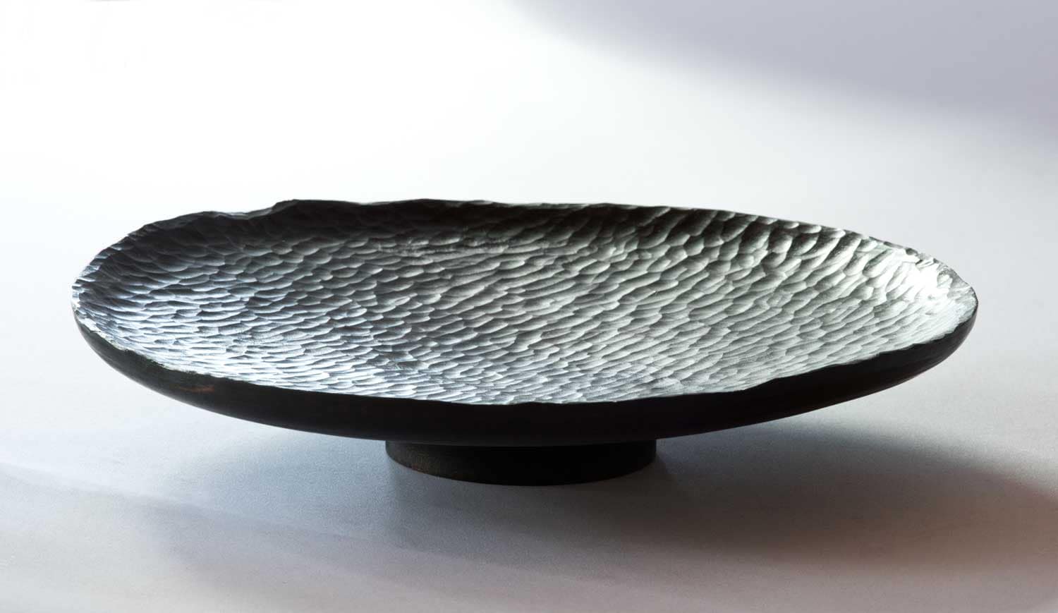 No241-Ebonised-Kanuka-Wooden-Platter-02 Ebonised Kanuka Wooden Platter